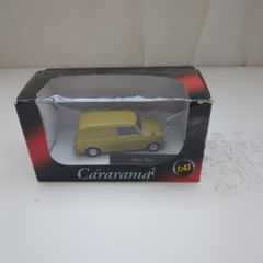 Cararama 1:43 Scale Mini Van - Die-cast Model Car (Beige/Gold)