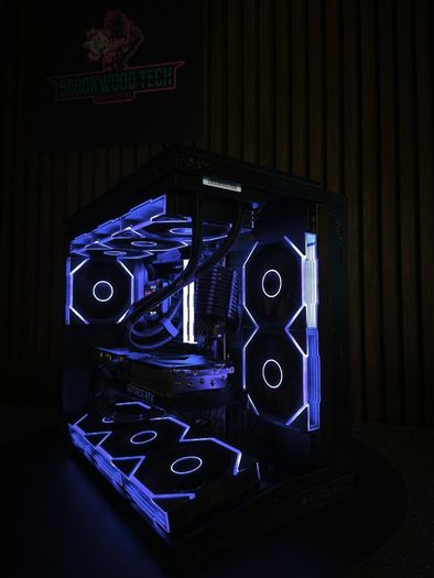 Brand New! Brookwood Tech Gaming PC BUILD! RTX5070Ti/Ryzen 9800X3D/32GB DDR5/2Tb