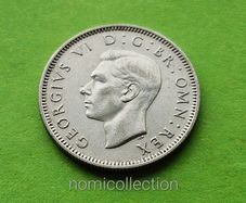 United Kingdom 1946 year Silver Shilling.