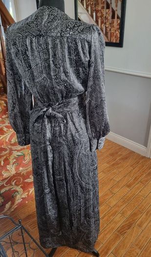 Zara silver/grey maxi