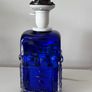 Cobalt blue Swedish lamp base by Josef Schott Image 3