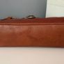 Vintage Burberry Cognac leather shoulder bag Image 9