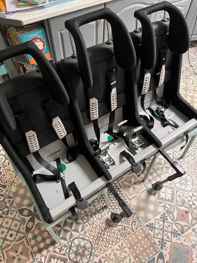 Multimac Superclub 3 seater car seat system