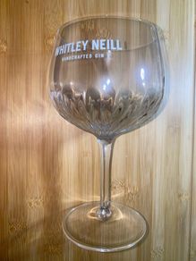 Cristal gin glass WHITLEY NEILL brand new