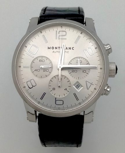 A Montblanc Meisterstuck Automatic Chronograph Gents Watch