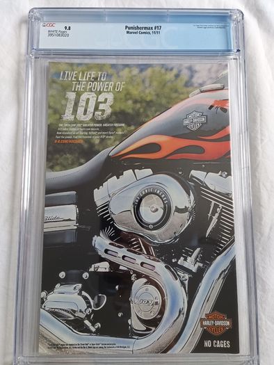 The Punisher Max Marvel  Issue 17 CBCS / CGC 9.8 Certified Graded Comic Framed  DC