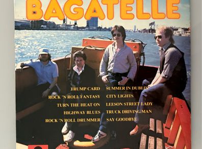 Bagatelle - Bagatelle LP, Irish pressing. Immaculate cover and a very good record for 45-years-ild. Please read description. Bargain!