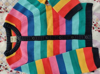 frugi cardigan 7-8y
