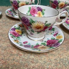 Tea Set - Queen Anne Fine Bone China -Autumn Glory