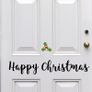 Happy Christmas Sticker, Happy Christmas Decal, Front Door Decal/Sticker, Christmas Sticker, Christmas Window Sticker, Christmas Door Sign Image 2