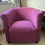 Tub leatherette chair Image 3