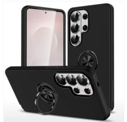 Ring Case for Samsung Galaxy S26, S26 Plus, S26 Ultra, A37, and Samsung A57 Compatible with MagSafe, Matte Shockproof Phone Cover with Stand & Ring Holder