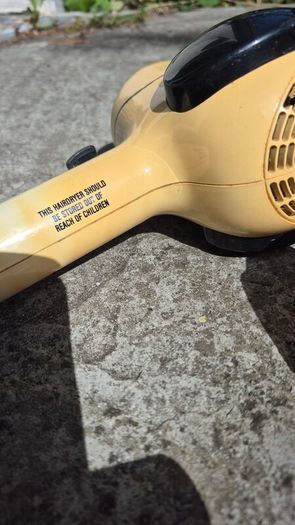 Snoopy hair dryer - not working