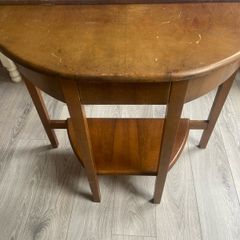 console table vintage mid century