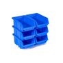 100x Stackable Plastic Part Bins / Storage Boxes Image 3