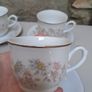 Vintage cups and saucers Chechoslovakia Image 2