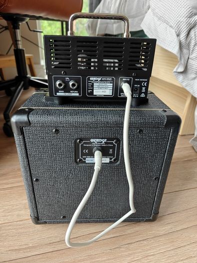 Orange Micro Dark Amp + Speaker Cabinet