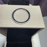 18k White Gold Moissanite Diamond eternity ring Image 4