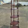 Corner five tier whatnot shelf Image 2