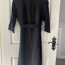 Pure Collection Belted Shirt Dress - Size UK 12 - Silk and Linen Image 5