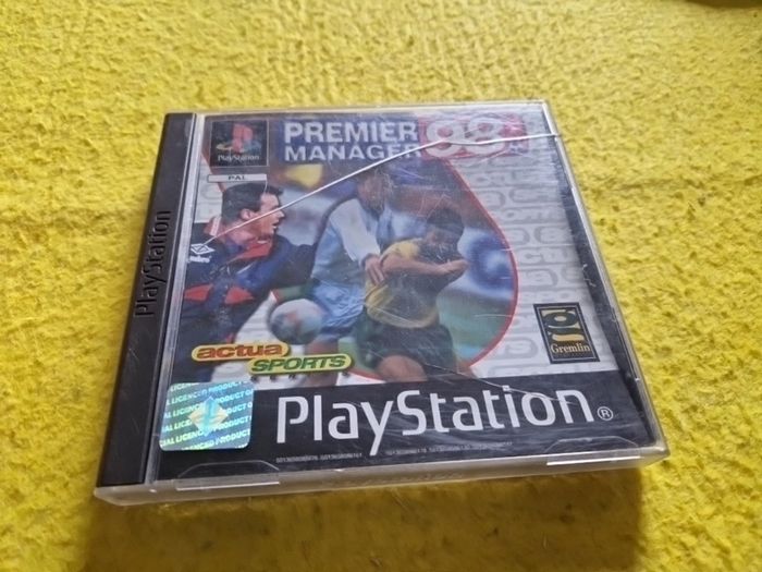 Premier Manager 98 PlayStation1 Ps1 PlayStation2 Ps2 Games Original
