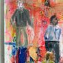 Original Abstract Painting Dublin Figurative Art Production Company Film TV Image 5