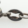 Vintage 925 Sterling Silver Woven Flat Link Italian Chain Image 5