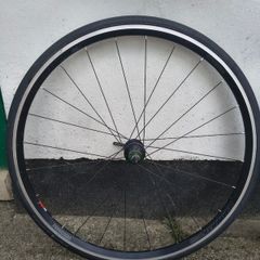 As New Bontrager Paradigm TLR road wheels fitted with tyres  (rim brakes)