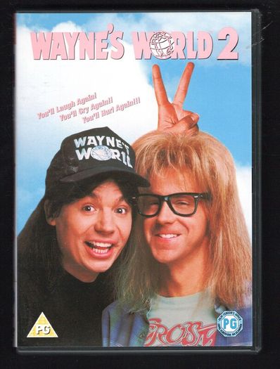 Waynes World 2 DVD Movie staring Mike Myers & Dana Carvey