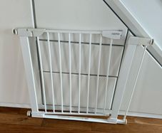stairs gate with extension