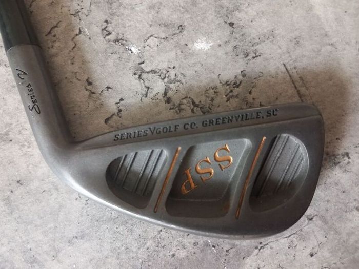 SSP golf iron. And case . Right handed club.
