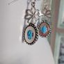 Blue Topaz Necklace & Earrings Set Image 2