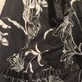 beautiful black floral halter neck dress Image 3
