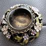 beautiful brass candle holder Image 2