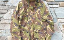 Dutch military wet weather parka jacket hooded