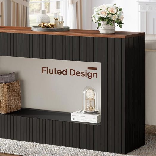Modern Console Table, 140 x 30 x 85 cm, Hallway Table, Hallway Furniture, Narrow Sofa Table with Storage