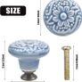 10PCS Crackle Cabinet Knob, Vintage Drawers Knobs, 34MM Kitchen Cabinet Cupboard Drawer Door Knobs, Furniture Knobs Drawer Handles, Antique Knob for Cabinet Drawer Kitchen (FREE POSTAGE) Image 3