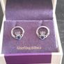 ladies silver earrings Image 8