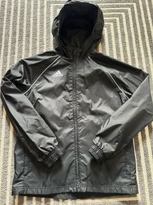 Black Adidas Raincoat