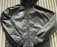 Black Adidas Raincoat