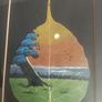 3x Peepal leaf pictures Image 6