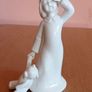 Vintage Regency Fine Arts  White Porcelain Figurine Image 2