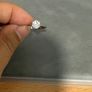 Bridal Engagement set Natural Diamond Ring Image 8