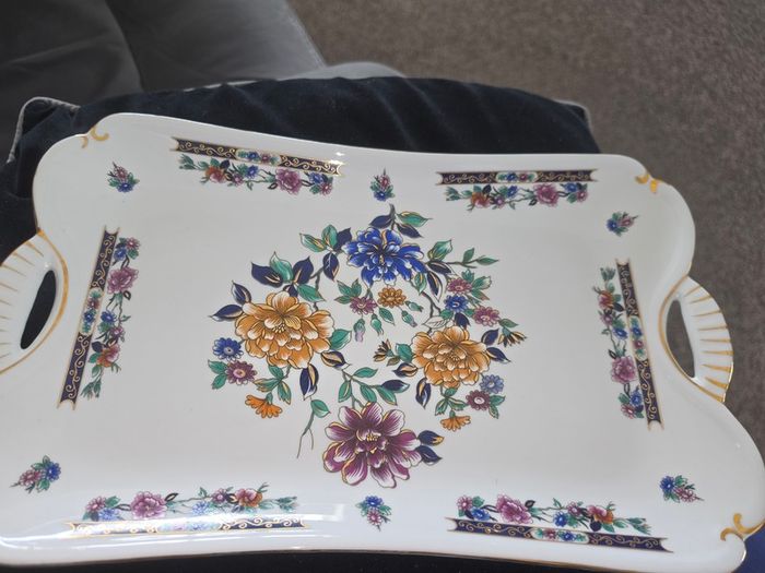 2 Decorative  Miessen style plates (Not Meissen)