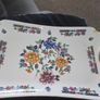 2 Decorative  Miessen style plates (Not Meissen) Image 2