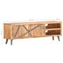 TV Cabinet 120x30x40 cm Solid Acacia Wood Image 7