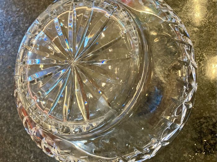 1990 Waterford Crystal Bowl Carlow Collection