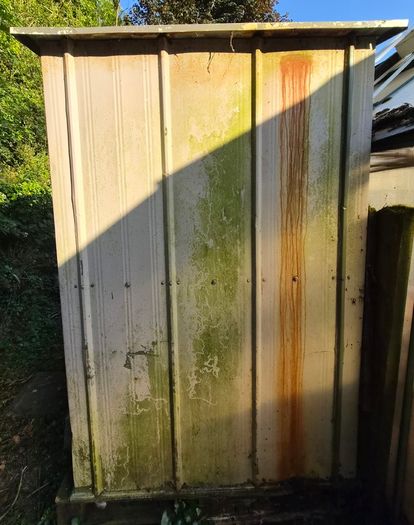 Metal shed storage