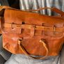 leather travel bag Image 8