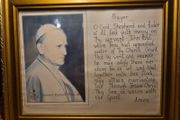 Vintage Framed Papal Prayer John Paul II